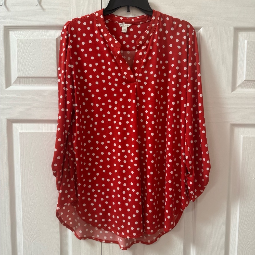 Women’s Polka Dot Blouse